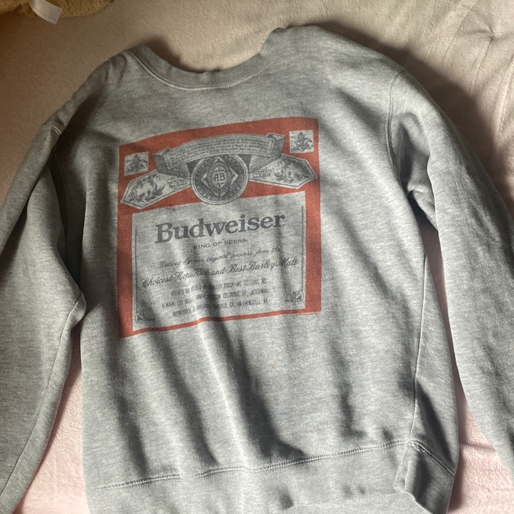 Urban Outfitters Budweiser crewneck sweatshirt